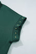 Studded Zip Up Pocket Plus Size Mini Dress