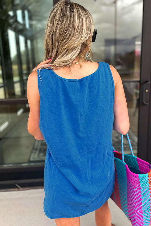 Sunshine Graphic Casual Summer Cotton Tank Top