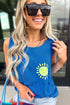 Sunshine Graphic Casual Summer Cotton Tank Top