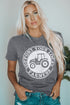 Support Your Local Farmers Graphic Print Crew Neck Tee
