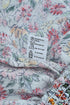 Surplice V Neck Floral Print Woven Halter Top