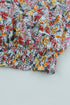 Surplice V Neck Floral Print Woven Halter Top