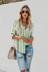 Sweet Enough Striped Button Down Top