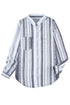 Sweet Enough Striped Button Down Top