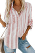 Sweet Enough Striped Button Down Top