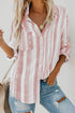 Sweet Enough Striped Button Down Top
