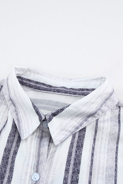 Sweet Enough Striped Button Down Top