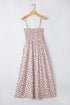 Sweet Garden Daydream Smocked Floral Spaghetti Strap Midi Sundress