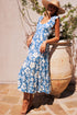 Sweet Magnolia Garden Tiered Midi Dress