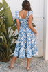 Sweet Magnolia Garden Tiered Midi Dress