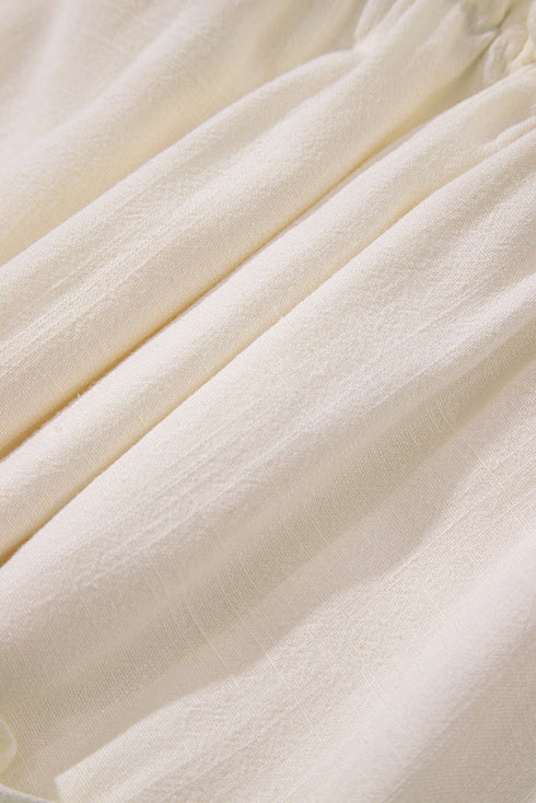 Sweet Summer Breeze Tiered Ruffle Tie Shoulder Mini Dress