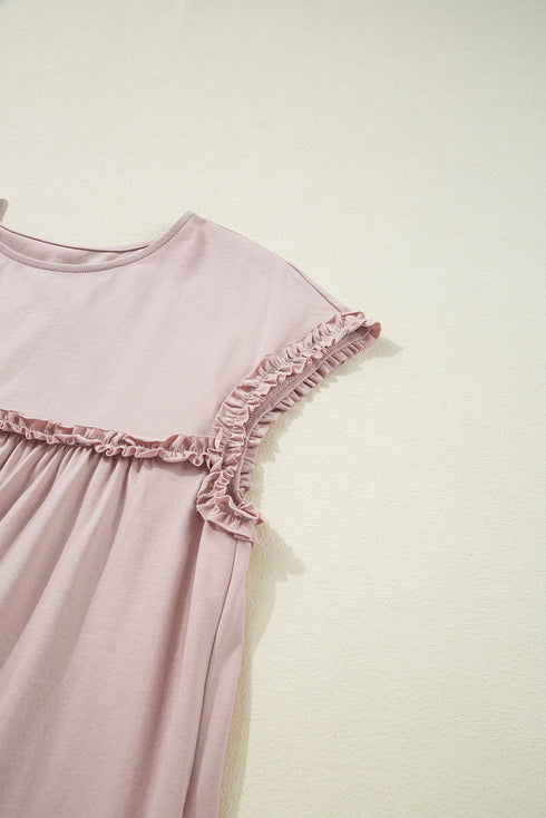Sweet Tea and Sunshine Frilled Mini Dress