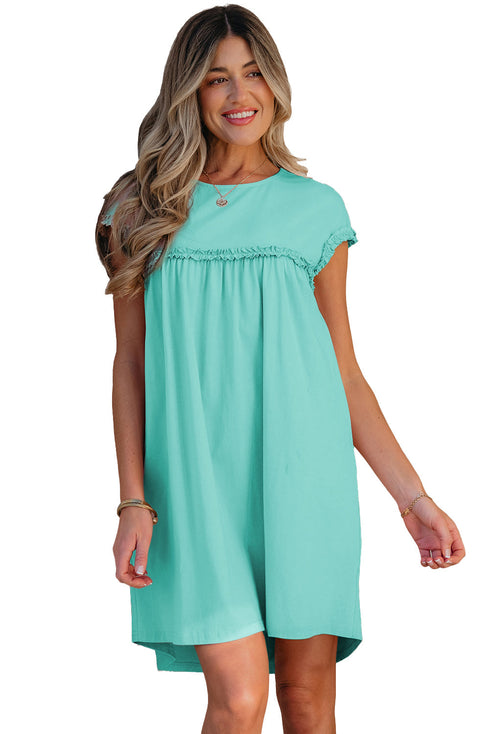 Sweet Tea and Sunshine Frilled Mini Dress