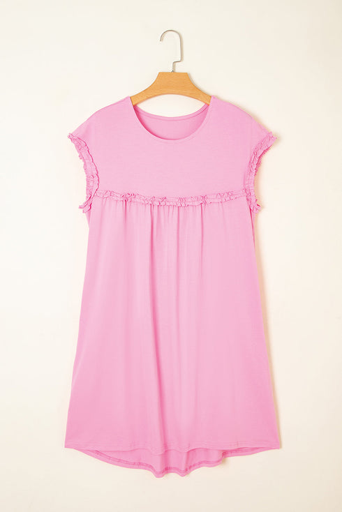 Sweet Tea and Sunshine Frilled Mini Dress