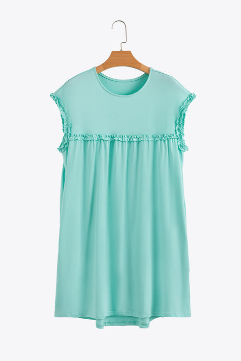 Sweet Tea and Sunshine Frilled Mini Dress