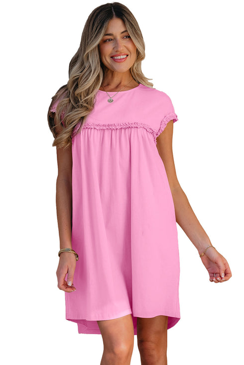 Sweet Tea and Sunshine Frilled Mini Dress