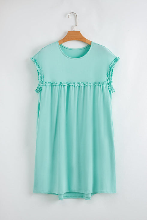 Sweet Tea and Sunshine Frilled Mini Dress