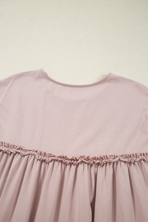 Sweet Tea and Sunshine Frilled Mini Dress