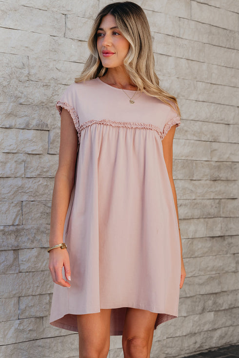 Sweet Tea and Sunshine Frilled Mini Dress