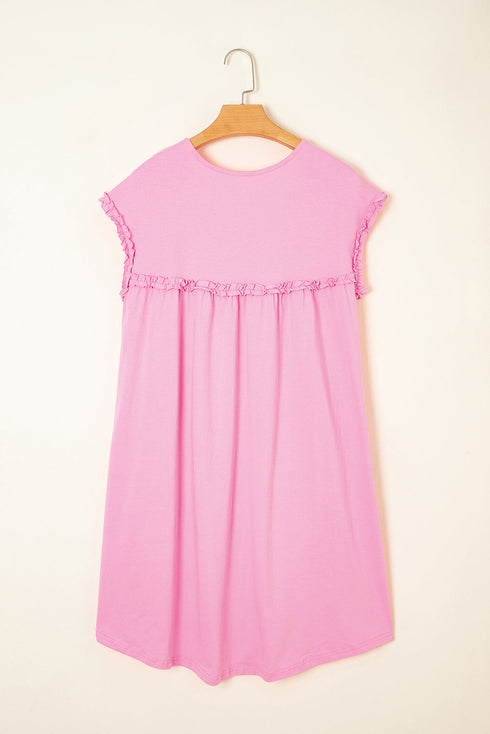 Sweet Tea and Sunshine Frilled Mini Dress