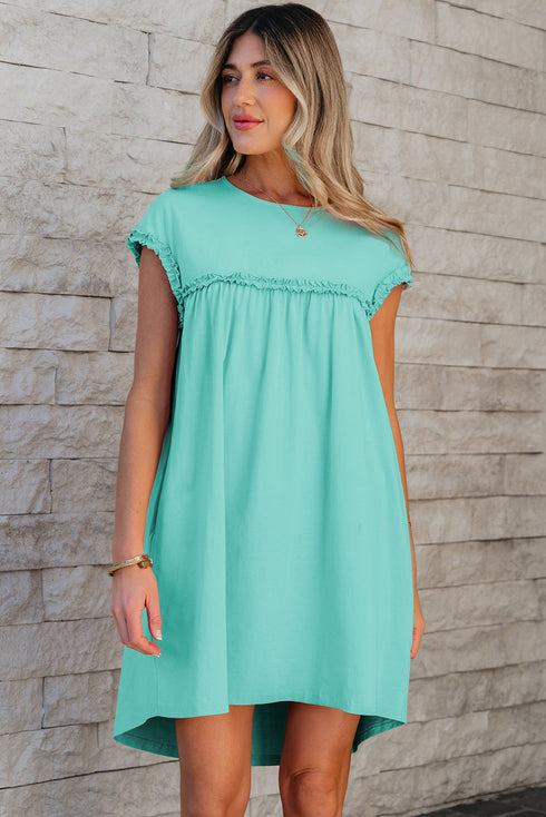 Sweet Tea and Sunshine Frilled Mini Dress