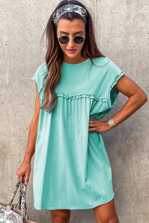 Sweet Tea and Sunshine Frilled Mini Dress
