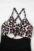 Sweetheart Neckline Twist Front Cutout One Piece Swimsuit