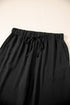 Tailored Buttoned Vest Drawstring Wide Leg Pant Sets