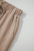 Tailored Buttoned Vest Drawstring Wide Leg Pant Sets