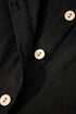 Tailored Buttoned Vest Drawstring Wide Leg Pant Sets