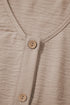 Tailored Buttoned Vest Drawstring Wide Leg Pant Sets
