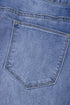 Tailored Center Seam High Rise Wide Leg Jeans