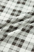 Tailored Patchwork Plaid Wide Leg Pants