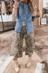 Tailored Western Buttoned Front Slit Denim Vest