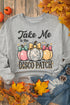 Take Me To The Disco Patch Graphic Sweatshirt