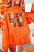 Talk Turkey To Me Graphic Crewneck Sweatshirt