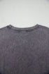Texas Steer Graphic Mineral Wash Oversized Cotton Tee
