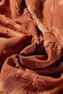Textured 3D Flower Ruffle Hem Plus Size Maxi Dress