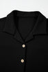 Textured Button Down Shirt And Casual Pant Sets