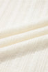 Textured Button Front Short Sleeve Raw Seam Henley Tee
