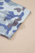 Textured Camouflage Print Western Style Tee