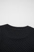 Textured Cap Sleeve T-shirt Shift Mini Dress