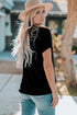 Textured Chenille Mama Letter Graphic Short Sleeve Tee