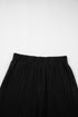 Textured Chest Pocket Long Sleeve Wide Leg Pant Sets
