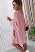 Textured Chunky Knit Open Front Slouchy Cardigan