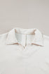 Textured Collared Top And Wide Leg Pants Loungewear