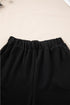 Textured Corded Sleeveless Pocketed Two Piece Shorts Set