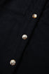 Textured Corduroy Hooded Drawstring Pocket Casual Jacket