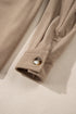 Textured Corduroy Hooded Drawstring Pocket Casual Jacket
