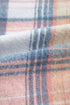 Textured Corduroy Patchwork Chest Pocket Plaid Shacket